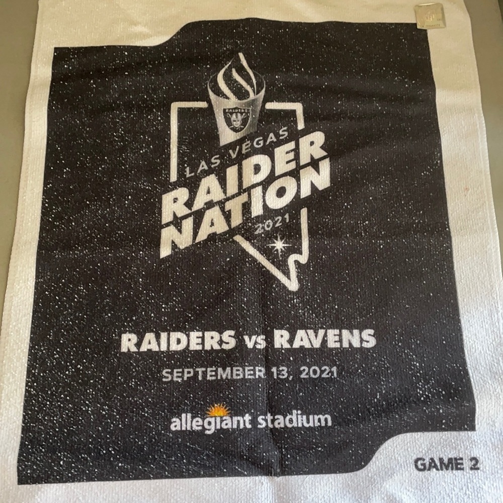 Raiders Game Towel